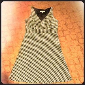 Houndstooth Sleeveless Dress